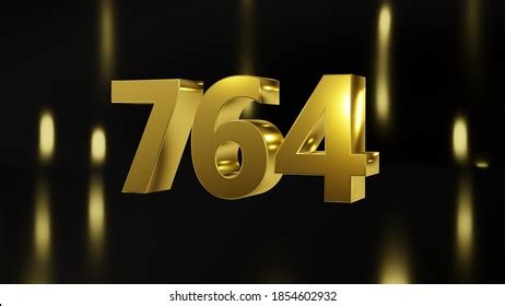 3D Lotto Number: 764 .